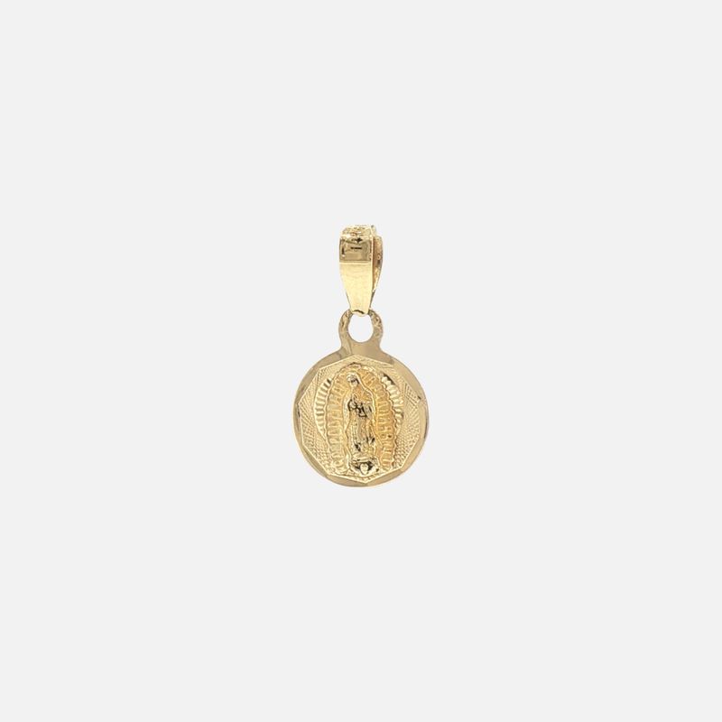 Dije Virgen Circ. 14K 0.7g